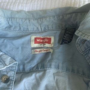Men’s Wrangler Denim Shirt